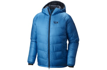 Image of Mountain Hardwear Phantom Hooded Down Jacket - Men's-Dark Compass-Small