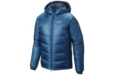 Image of Mountain Hardwear Phantom Hooded Down Jacket - Mens-Phoenix Blue-Large