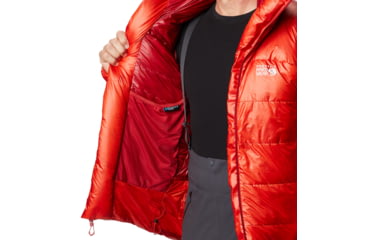Image of Mountain Hardwear Phantom Parka - Men's, Fiery Red, Large, OM8056636-L