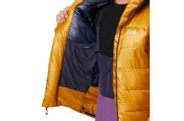 Image of Mountain Hardwear Phantom Parka - Men's, Gold Hour, Medium, OM8056750-M