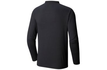 Image of Mountain Hardwear Phases of the Space Station Long Sleeve Shirt - Mens, Black, Medium, 1792821010-M