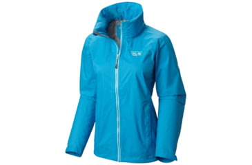 Image of Mountain Hardwear Plasmic Ion Jacket - Women's-Ocean Blue-Medium