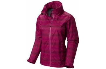 Image of Mountain Hardwear Plasmic Ion Jacket - Women's-Red Plum-Small