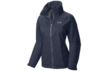 Image of Mountain Hardwear Plasmic Ion Jacket - Women's-Zinc/Phantom Purple-Large