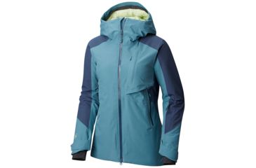 Image of Mountain Hardwear Polara Ski Insulated Jacket - Womens, Lakeshore Blue, Small, 1812221328-S