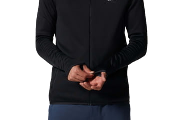 Image of Mountain Hardwear Polartec Power Stretch M FZ - Mens, Black, Large, 1993441010-L