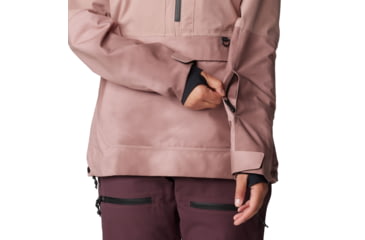 Image of Mountain Hardwear Powder Maven Anorak - Womens, Smoky Quartz, Smoky Quartz Vapors Print, Medium, 2090681642-M
