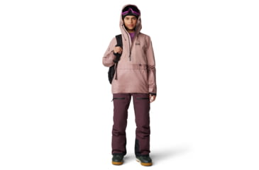Image of Mountain Hardwear Powder Maven Anorak - Womens, Smoky Quartz, Smoky Quartz Vapors Print, Medium, 2090681642-M