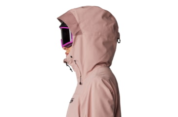 Image of Mountain Hardwear Powder Maven Anorak - Womens, Smoky Quartz, Smoky Quartz Vapors Print, Medium, 2090681642-M