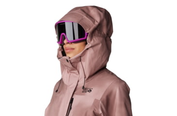 Image of Mountain Hardwear Powder Maven Jacket - Womens, Smoky Quartz Vapors Print, Large, 2092901643-L