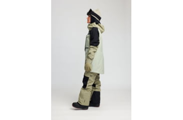 Image of Mountain Hardwear Powder Maven Parka - Womens, White Sage, Mantis Green, Black, Small, 2092921341-S