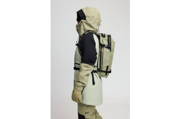 Image of Mountain Hardwear Powder Maven Parka - Womens, White Sage, Mantis Green, Black, Small, 2092921341-S