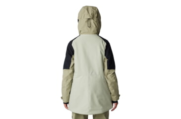Image of Mountain Hardwear Powder Maven Parka - Womens, White Sage, Mantis Green, Black, Small, 2092921341-S