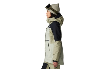 Image of Mountain Hardwear Powder Maven Parka - Womens, White Sage, Mantis Green, Black, Small, 2092921341-S