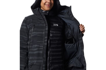 Image of Mountain Hardwear Powder Quest Jacket - Womens, Black, Large, 2004121010-Black-L