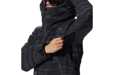 Image of Mountain Hardwear Powder Quest Jacket - Womens, Black, Large, 2004121010-Black-L