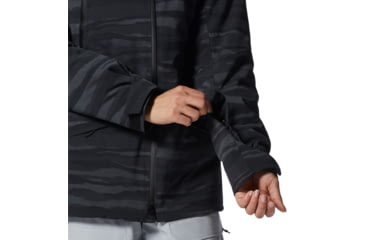 Image of Mountain Hardwear Powder Quest Jacket - Womens, Black, Large, 2004121010-Black-L