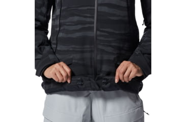Image of Mountain Hardwear Powder Quest Jacket - Womens, Black, Large, 2004121010-Black-L