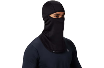 Image of Mountain Hardwear Power Stretch Balaclava - Unisex, Black, R, 1852661-010-R