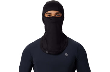 Image of Mountain Hardwear Power Stretch Balaclava - Unisex, Black, R, 1852661-010-R