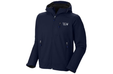 Image of Mountain Hardwear Principia Softshell Jacket - Men's-Collegiate Navy-X-Large