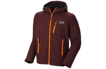 Image of Mountain Hardwear Principia Softshell Jacket - Men's-Shiraz-X-Large