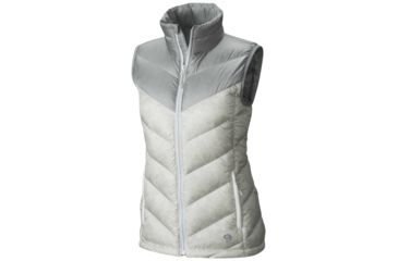 Image of Mountain Hardwear Ratio Down Vest - Women's, White/Steam, Medium, 319444