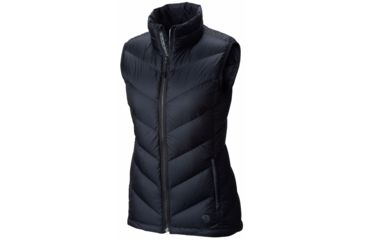 Image of Mountain Hardwear Ratio Down Vest - Women's, Black, X-Small, BLACK-X-SMALL