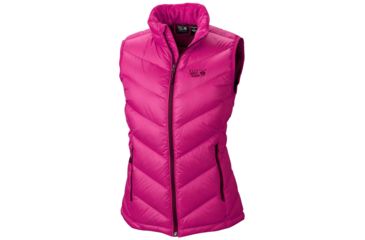 Image of Mountain Hardwear Ratio Down Vest - Women's, Bright Rose, Medium, BRIGHT-ROSE-MEDIUM