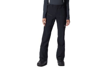 Image of Mountain Hardwear Reduxion Softshell Pant - Womens, Black, Medium, Regular, 2007261010-Black-M-R