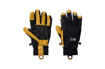 Image of Mountain Hardwear Route Setter Alpine Work Glove, Black, Extra Small, OU9085010-XS