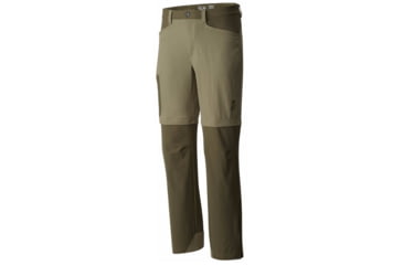 Image of Sawhorse Convertible Pant - Mens-Stone Green-Regular Inseam-34 Waist