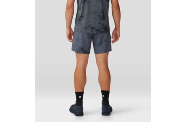 Image of Mountain Hardwear Shade Lite Short - Mens, Long, Blue Slate Nebula Print, Large, 1986811417-L-L