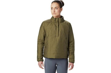 Image of Mountain Hardwear SkyLab Insulated Jacket - Womens, Combat Green, Small, OL7725353-S