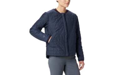 Image of Mountain Hardwear SkyLab Insulated Jacket - Womens, Dark Zinc, Large, OL7725406-L