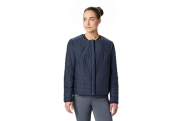Image of Mountain Hardwear SkyLab Insulated Jacket - Womens, Dark Zinc, Large, OL7725406-L