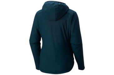 Image of Mountain Hardwear Skypoint Hooded Jacket - Women's, Blue Spruce, XS 1732231310-XS