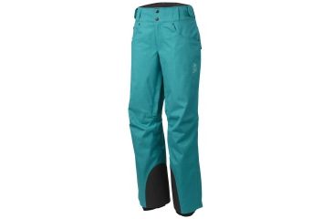 Image of Mountain Hardwear Snowburst Insulated Cargo Pant - Women's-Mayan Green-Regular Inseam-Medium