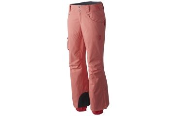 Image of Mountain Hardwear Snowburst Insulated Cargo Pant - Women's-Paradise Pink-Regular Inseam-Large