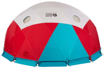 Image of Mountain Hardwear Space Station Dome Tent - 8 Person, Alpine Red, 1854041675-NONE
