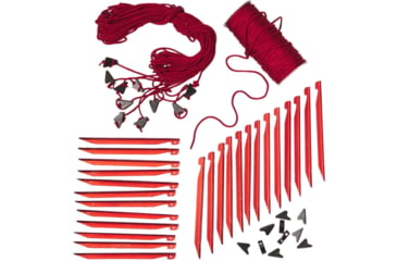 Image of Mountain Hardwear Space Station Dome Tent - 8 Person, Alpine Red, 1854041675-NONE