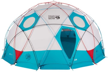 Image of Mountain Hardwear Space Station Dome Tent - 8 Person, Alpine Red, 1854041675-NONE