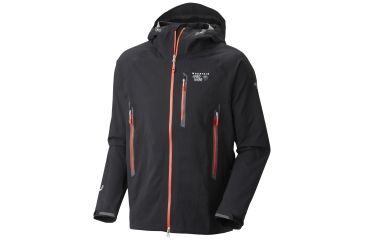 Image of Mountain Hardwear Spinoza Jacket - Men's-Black-Medium