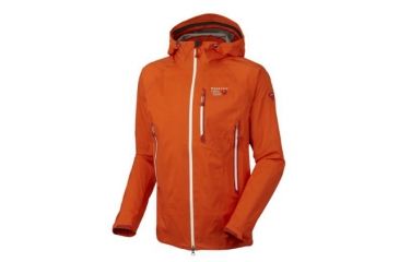 Image of Mountain Hardwear Spinoza Jacket - Men's-State Orange-X-Large