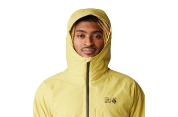 Image of Mountain Hardwear Stretch Ozonic Insulated Jacket - Mens, Bright Olive, Large, 2092311351-L