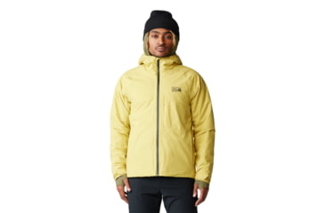 Image of Mountain Hardwear Stretch Ozonic Insulated Jacket - Mens, Bright Olive, Large, 2092311351-L