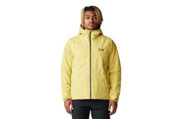 Image of Mountain Hardwear Stretch Ozonic Insulated Jacket - Mens, Bright Olive, Large, 2092311351-L