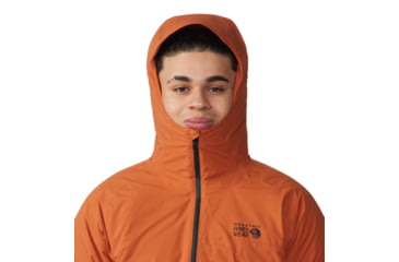 Image of Mountain Hardwear Stretch Ozonic Insulated Jacket - Mens, Raw Carnelian, Large, 2092311859-L