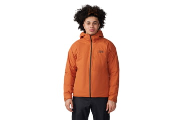 Image of Mountain Hardwear Stretch Ozonic Insulated Jacket - Mens, Raw Carnelian, Large, 2092311859-L