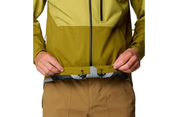 Image of Mountain Hardwear Stretch Ozonic Jacket - Mens, Vetiver, Moon Moss, L, 190423054503